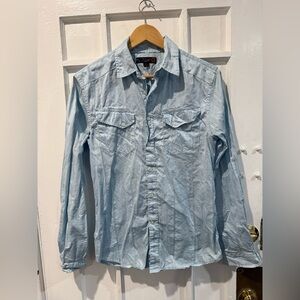 G by Guess Light Blue Button Down Shirt